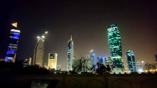 クウェート夜景
