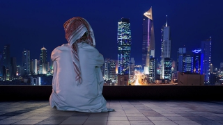 クウェート夜景